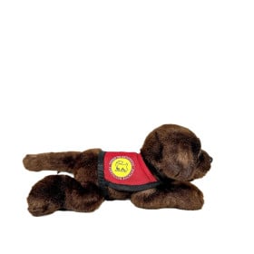 Peluche Labrador Chocolate 21 Cm De Deqube 2