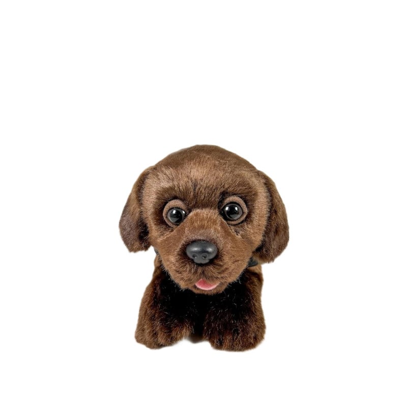 Peluche Labrador Chocolate 21 Cm