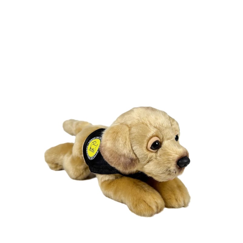 Peluche Labrador Canela 21 Cm De Deqube
