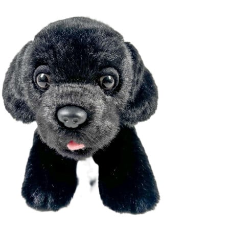 Peluche Labrador Negro 21 Cm