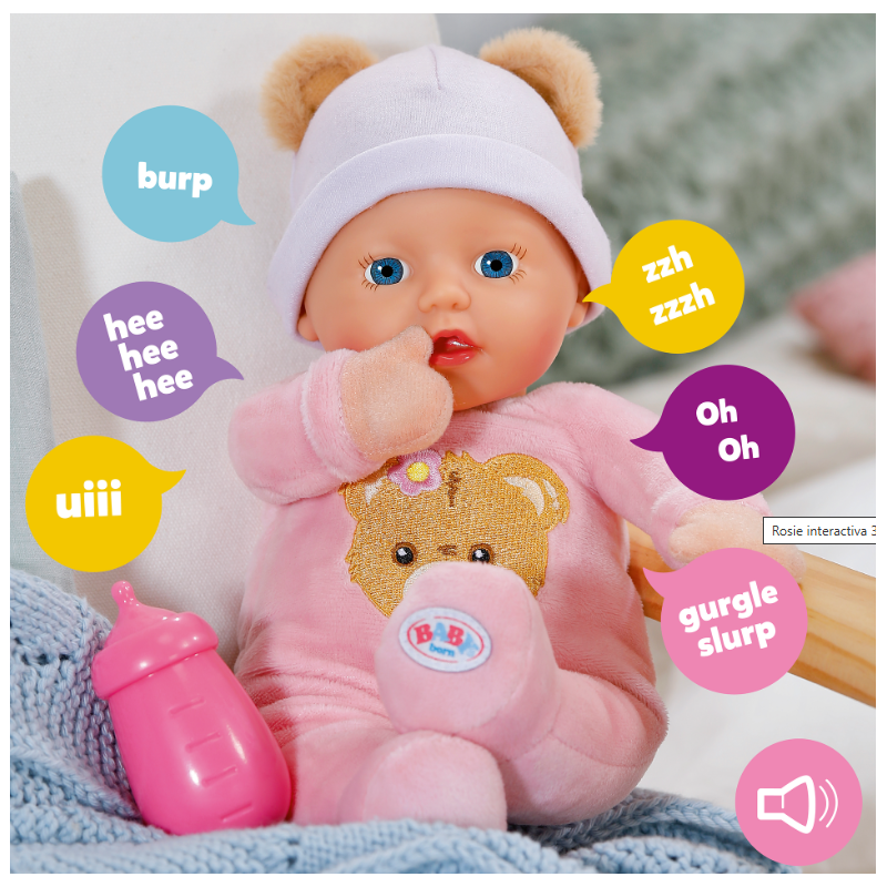 Baby Born Rosie Interactiva