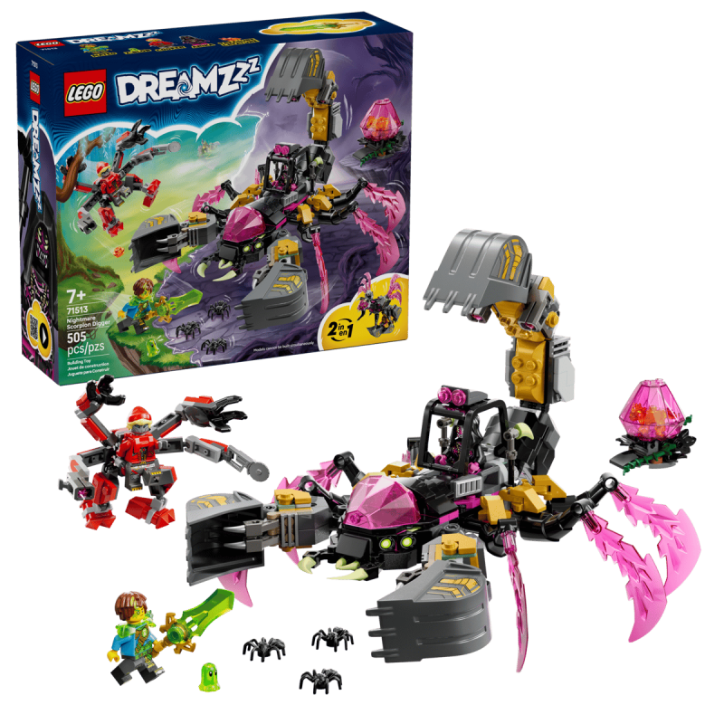 LEGO Dreamzzz Excavadora Escorpión De Pesadilla 71513 De LEGO