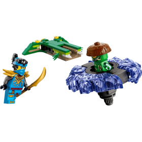 LEGO Ninjago Nya Vs Spinner Del Monstruo Mutante De LEGO 2