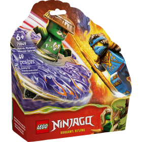 LEGO Ninjago Nya Vs Spinner Del Monstruo Mutante De LEGO