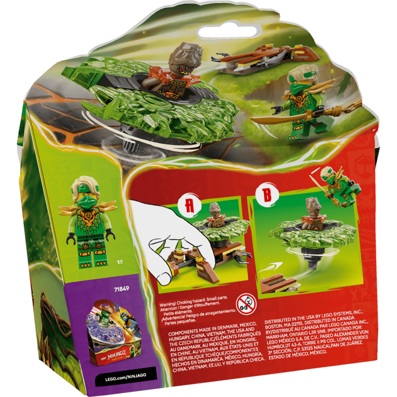 LEGO Ninjago Lloyd Vs Spinner Del Monstruo Tierra 71850