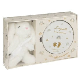 Set Huellas Bebé con Peluche y Caja Recuerdo 2