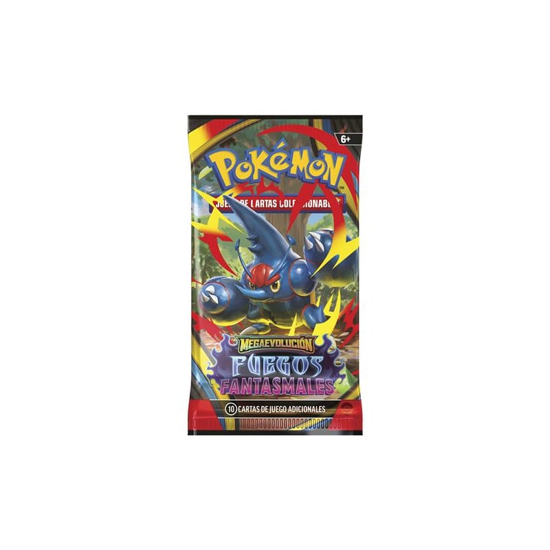 Sobre Cartas Pokémon Megaevolución Fuegos Fantasmales