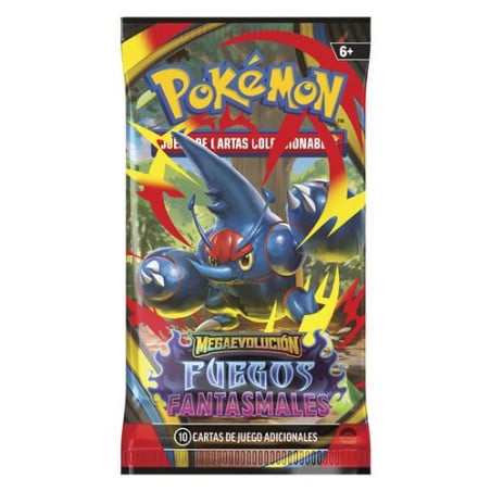 Sobre Cartas Pokémon Megaevolución Fuegos Fantasmales