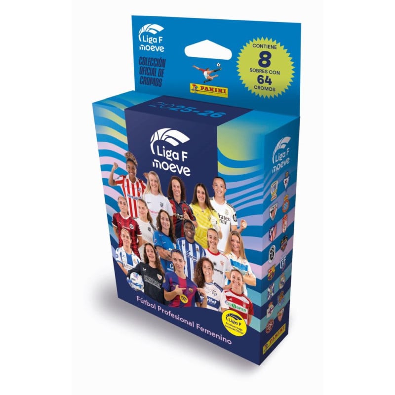 Blister 8 Sobres Liga F 2025/26