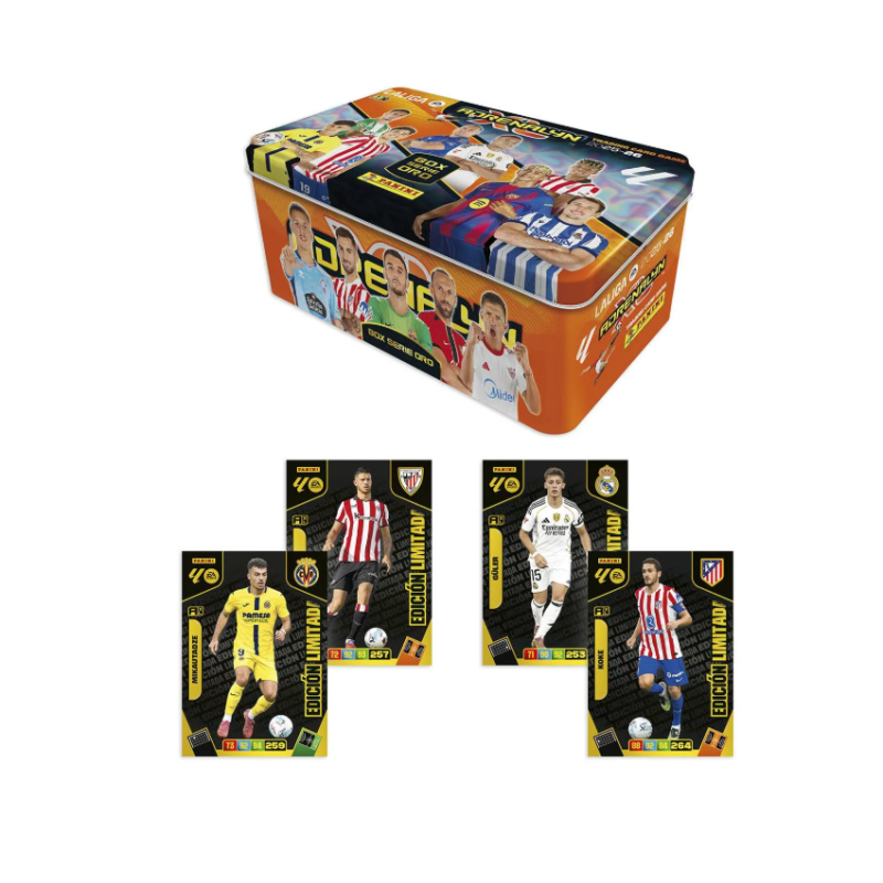 Tin Box La Liga Adrenalyn XL Serie Oro 2025/26