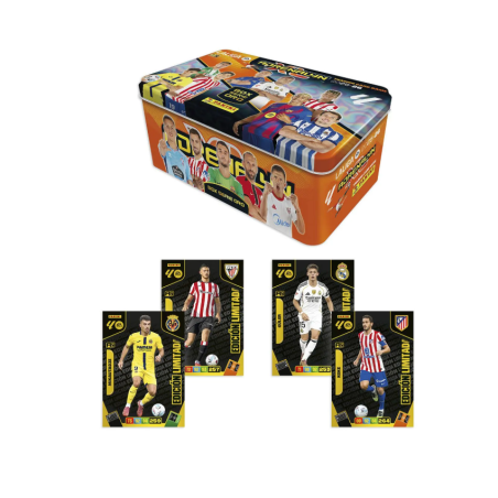 Tin Box La Liga Adrenalyn XL Serie Oro 2025/26