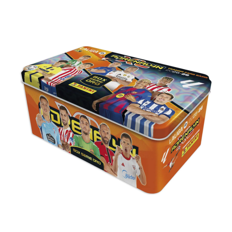 Tin Box La Liga Adrenalyn XL Serie Oro 2025/26