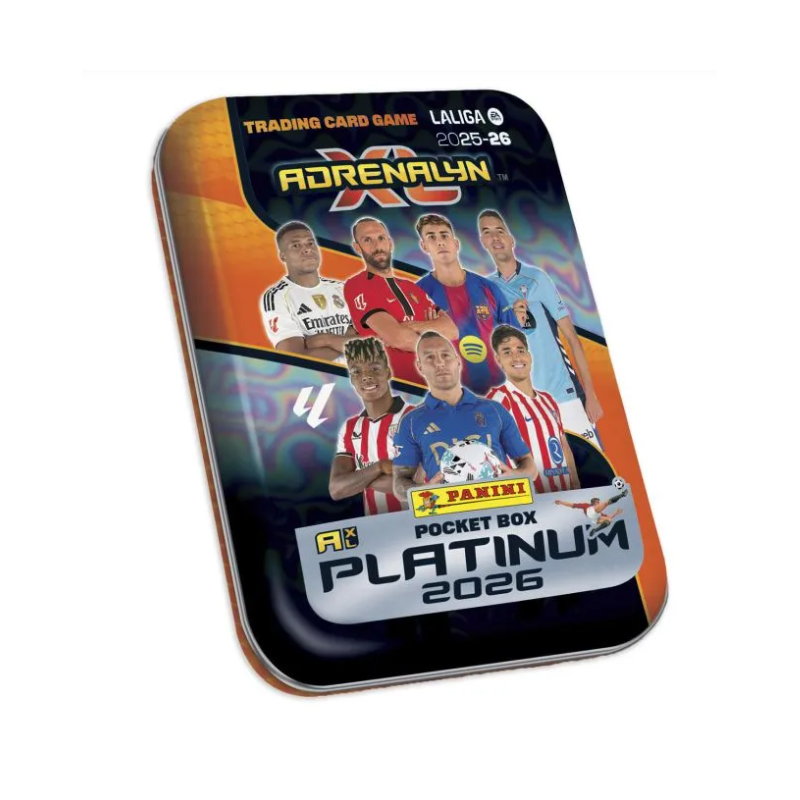 Pocket Tin Box La Liga Adrenalyn XL Serie Oro 2025/26