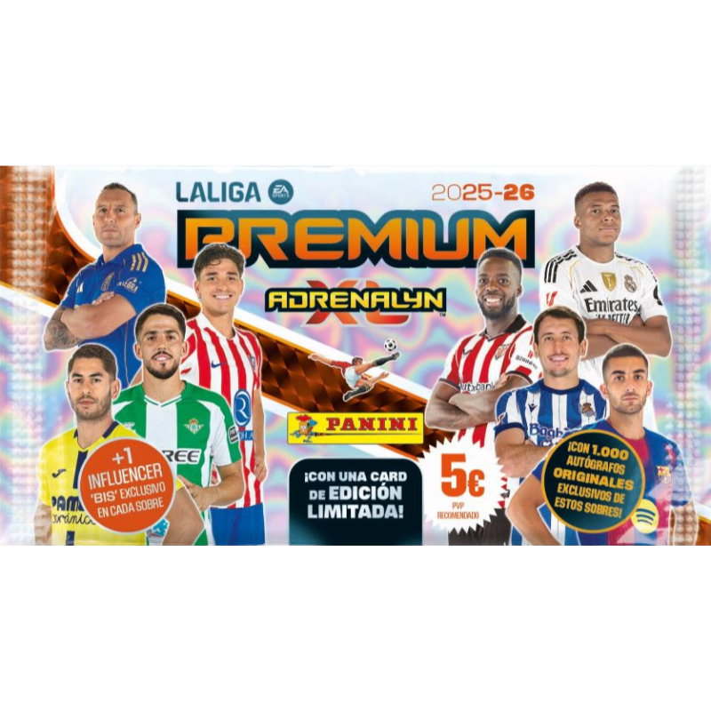 Sobre La Liga Premium Adrenalyn XL 2025/26