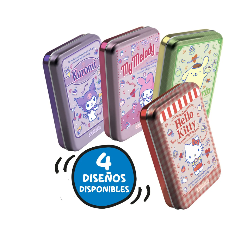 Pocket Tin Cartas Hello Kitty & Friends Surtido