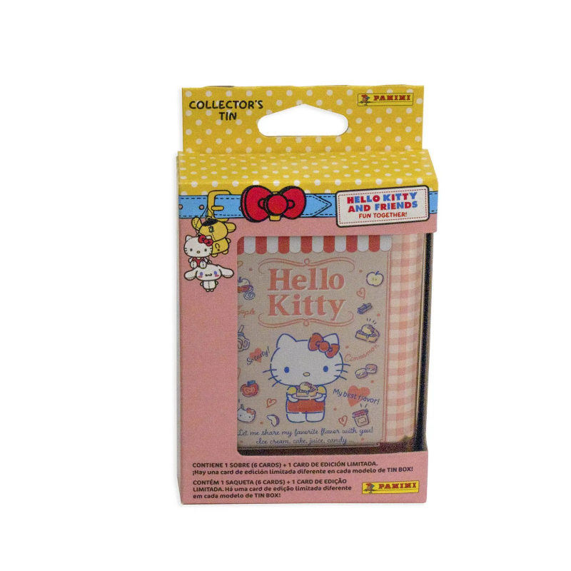 Pocket Tin Cartas Hello Kitty & Friends Surtido