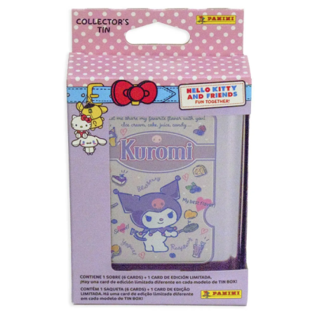 Pocket Tin Cartas Hello Kitty & Friends Surtido