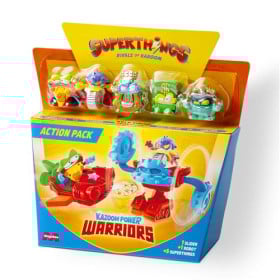 SuperThings Kazoom Power Warriors - Action Pack Surtido