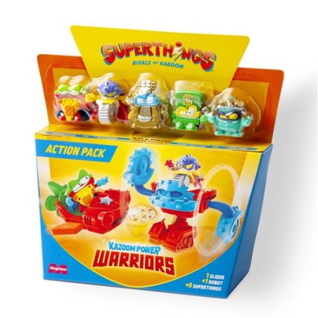 SuperThings Kazoom Power Warriors - Action Pack Surtido