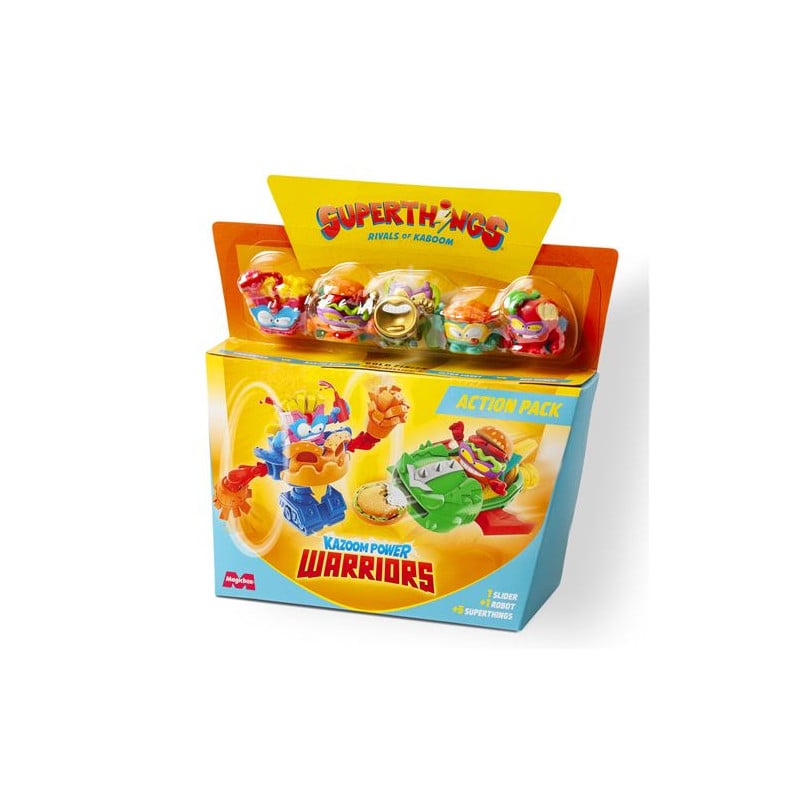 SuperThings Kazoom Power Warriors - Action Pack Surtido