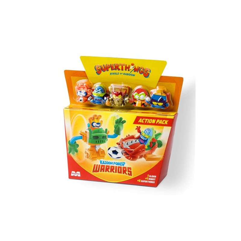 SuperThings Kazoom Power Warriors - Action Pack Surtido