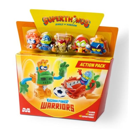 SuperThings Kazoom Power Warriors - Action Pack Surtido