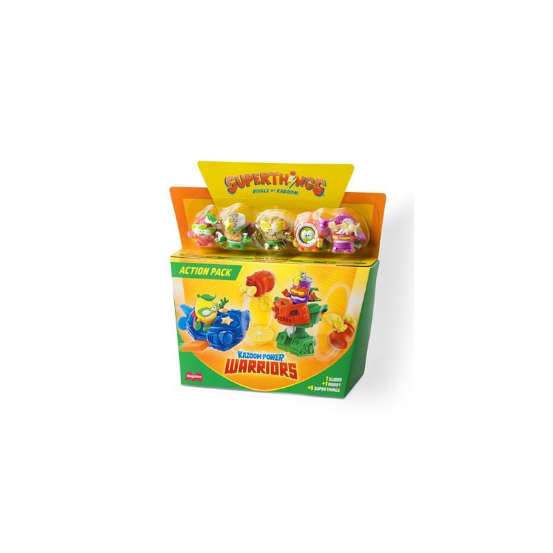SuperThings Kazoom Power Warriors - Action Pack Surtido