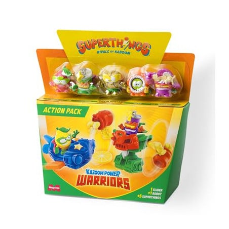 SuperThings Kazoom Power Warriors - Action Pack Surtido