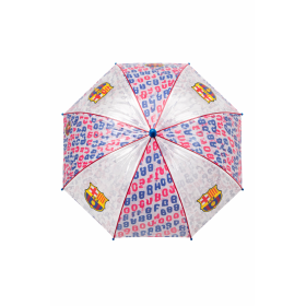 Paraguas Manual Fc Barcelona Trasnparente 48 Cm De CYP Brands 2