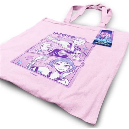 K-Pop Demon Hunters Tote Bag Rosa