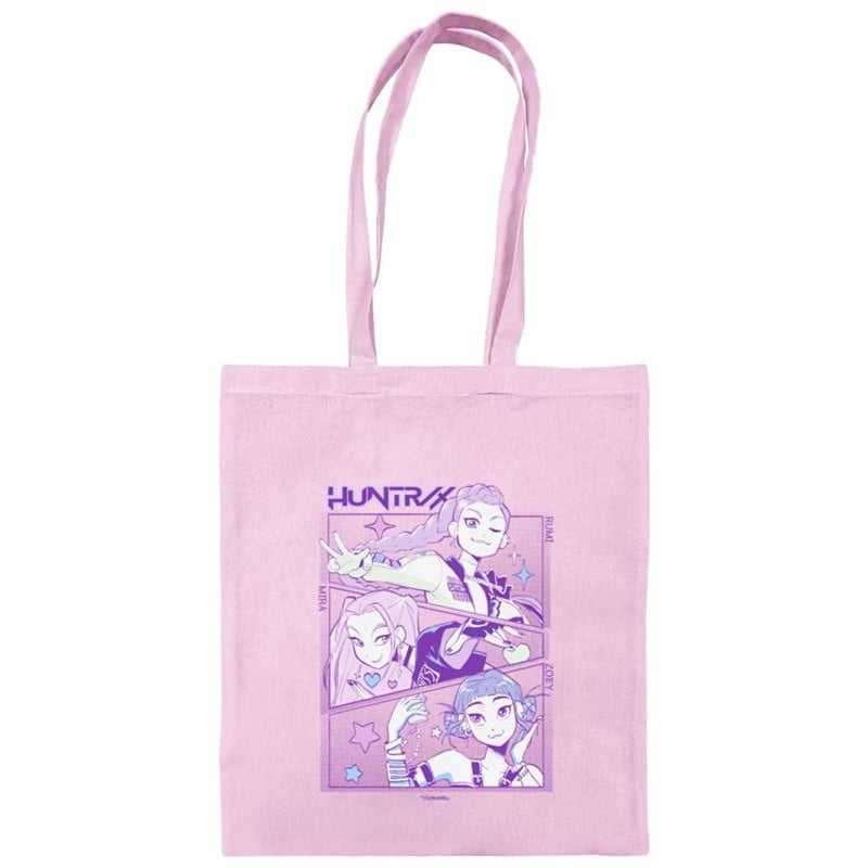 K-Pop Demon Hunters Tote Bag Rosa