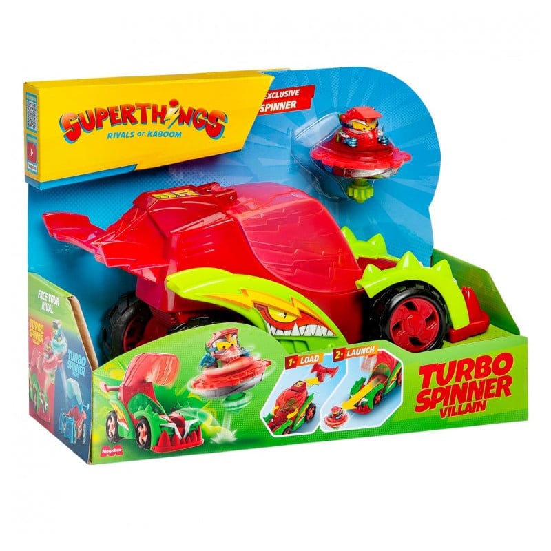 SuperThings Kazoom Power Turbo Spinner Villain