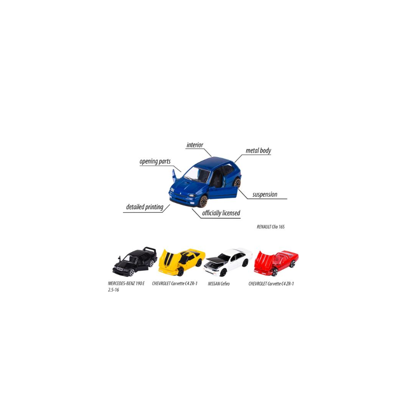 Pack 5 Coches Majorette Los Jóvenes 90