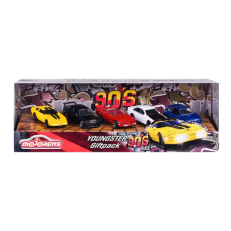 Pack 5 Coches Majorette Los Jóvenes 90