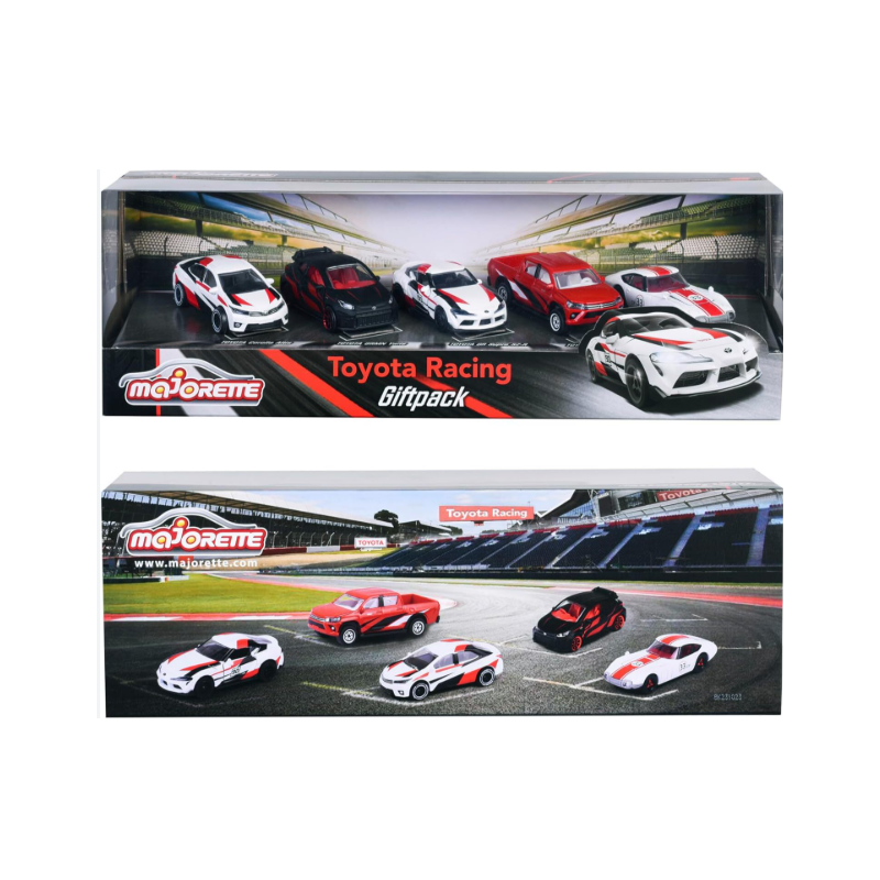 Majjorete Toyota Racing 5 Coches