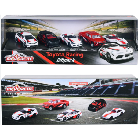 Majjorete Toyota Racing 5 Coches