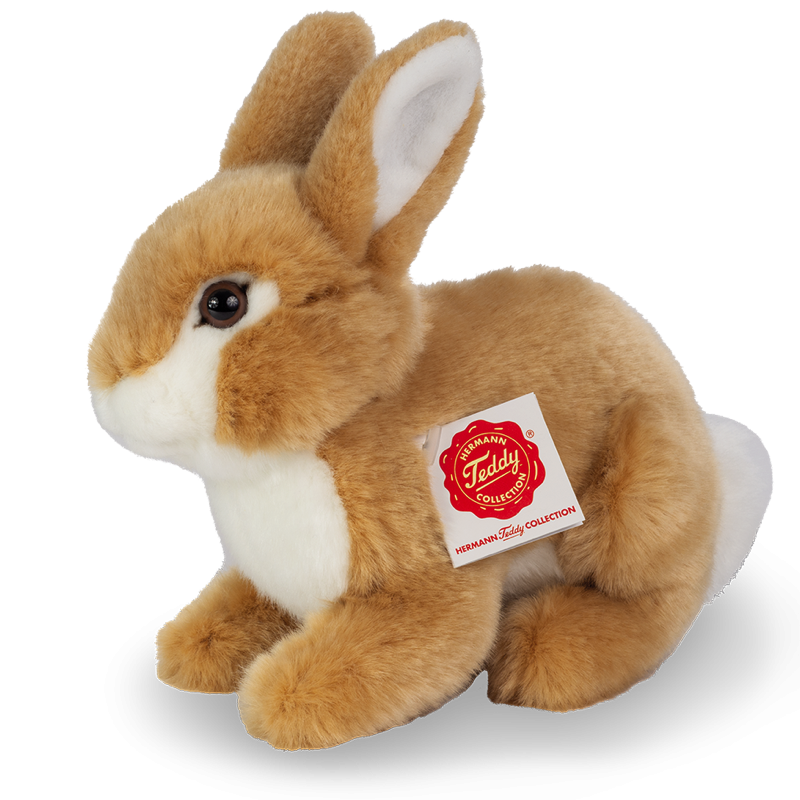 Peluche Conejo Sentado Beige 20 Cm De Teddy Hermann