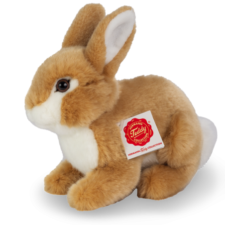 Peluche Conejo Sentado Beige 20 Cm De Teddy Hermann
