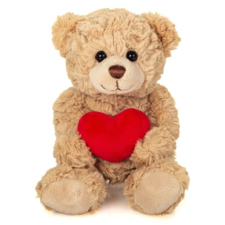 Peluche Osito Con Corazón 20 Cm De Teddy Hermann