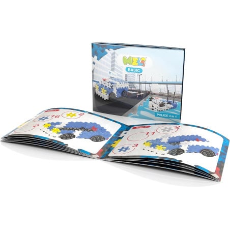 Meli Basic Policía 4 En 1 124 Pzs