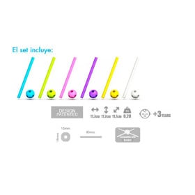 Meli Stik Pastel 300 Pzs De Meli 2