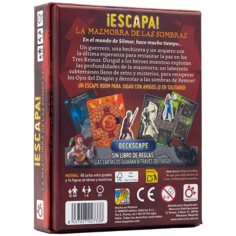 ¡Escapa! La Mazmorra de las Sombras