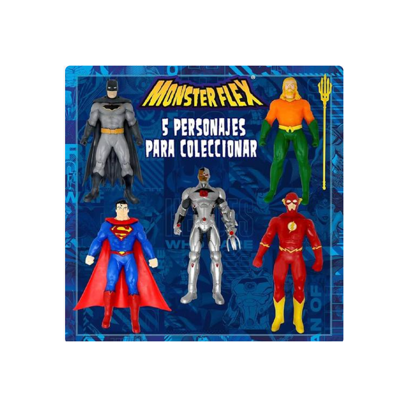 Monster Flex Figura DC Elástica 15 CM