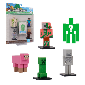 Minecraft Toppeez Pack 5 Surtidos