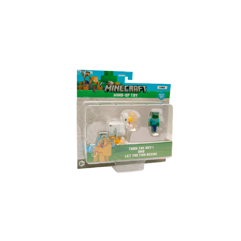 Minecraft Bebé Zombie Con Movimiento