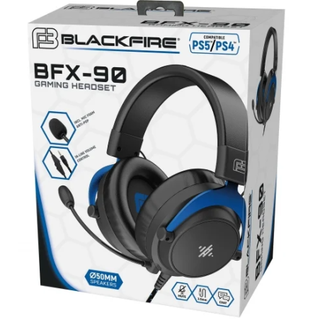 Auricular PS4/PS5 Con Micrófono Blackfire BFX-90