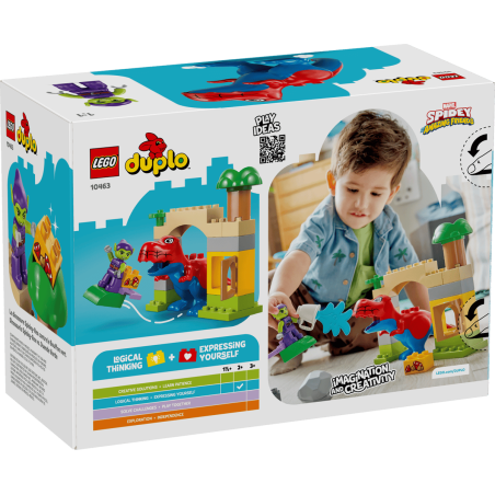 LEGO Duplo Dinosaurio Spidey-Rex Vs Duende Verde 10463