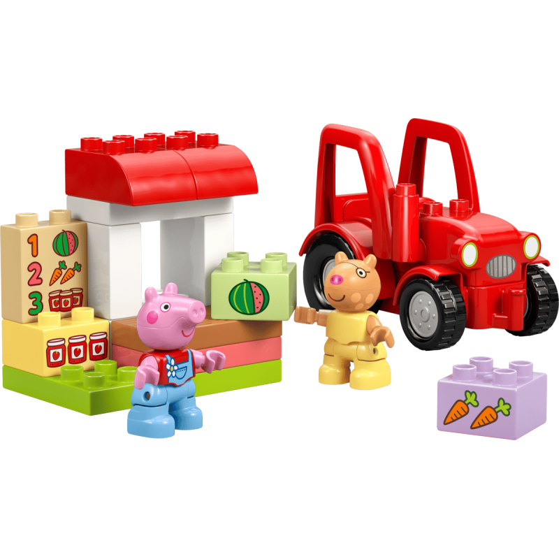 LEGO Duplo Peppa Pig Tractor Y Mercado 10468