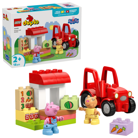 LEGO Duplo Peppa Pig Tractor Y Mercado 10468 De LEGO
