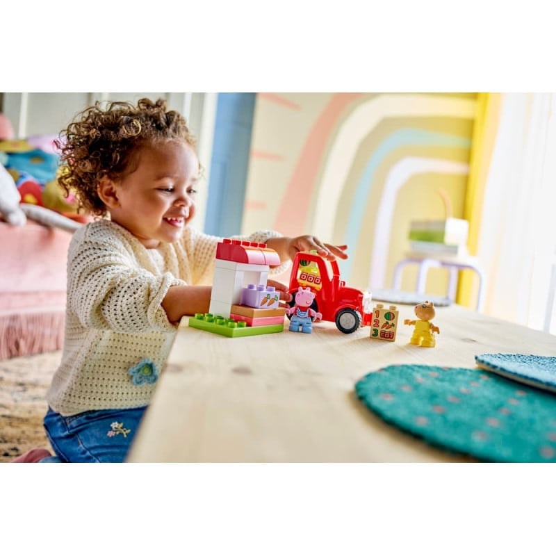LEGO Duplo Peppa Pig Tractor Y Mercado 10468